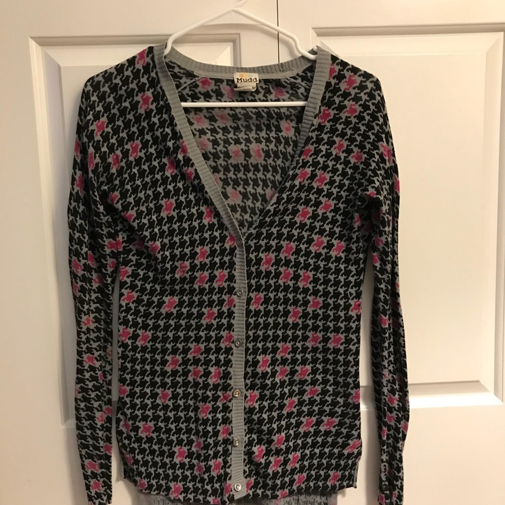 Patterned cardigan